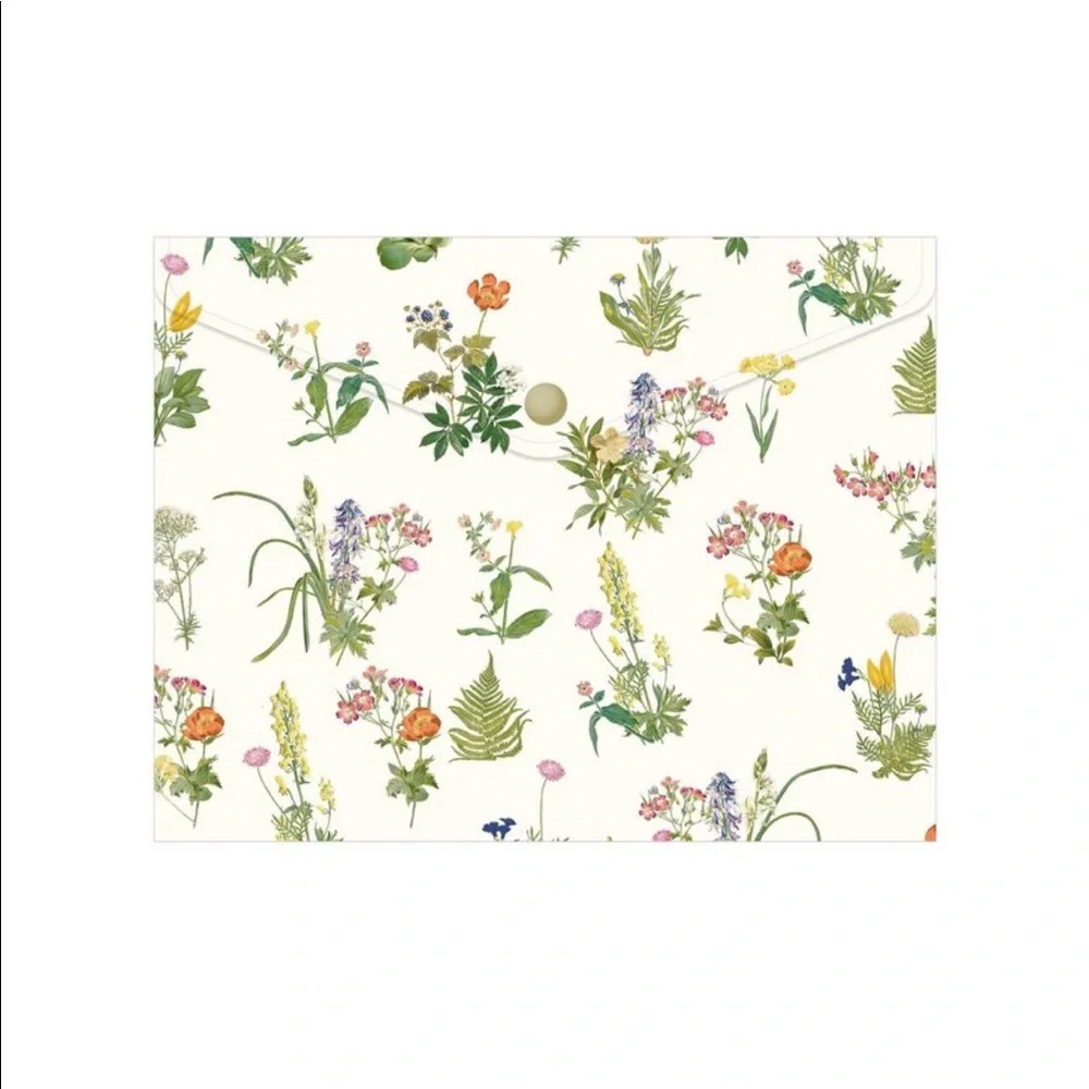 The Everygirl 3pack Assorted Poly Folders/Envelopes